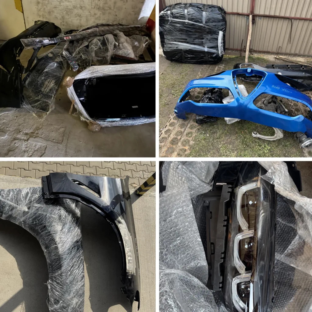 Автозапчастини з Європи готові до відправлення в Україну